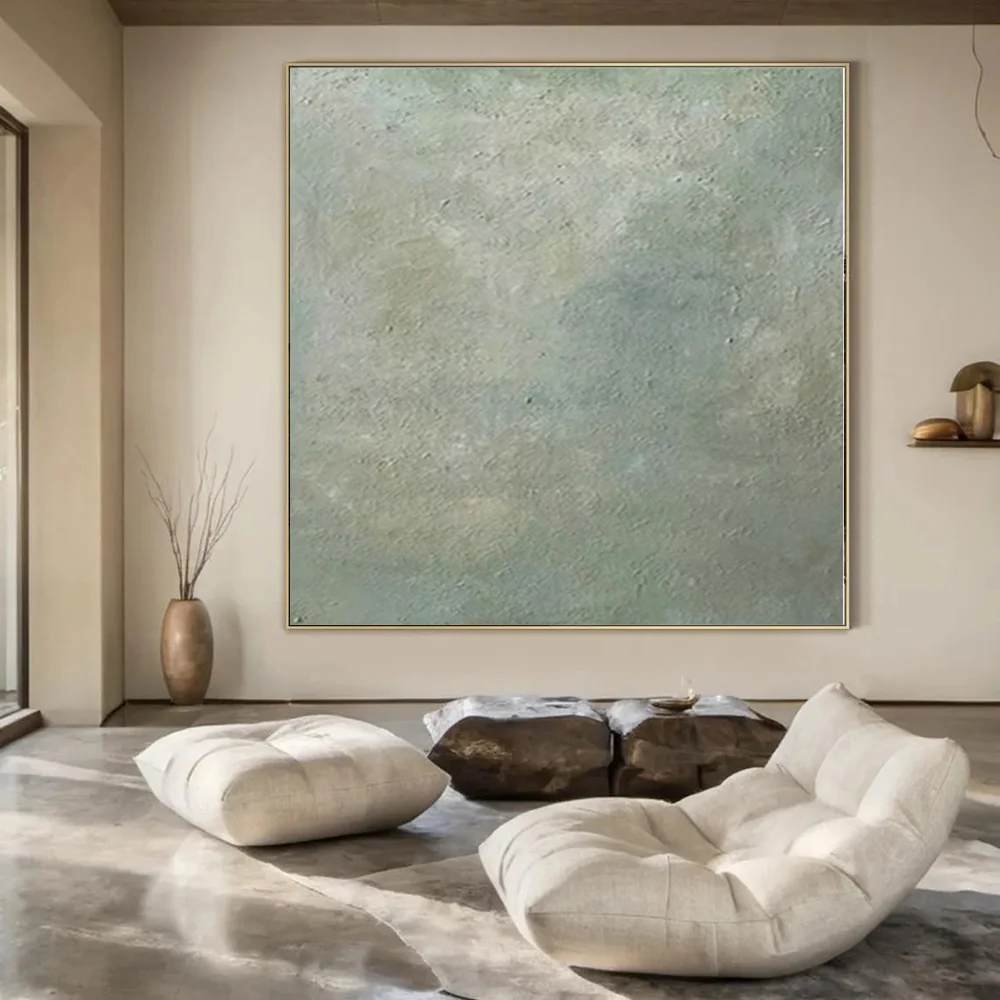 Nature_Natural_Green_Textured_Acrylic_Artwork_H7LU7 wall art